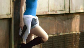 Poniedziałkowy cosplay - Jill Valentine (Resident Evil 3) 2 jill valentine cosplay i by enjinight d6l9p7q