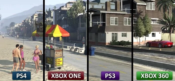 GTA V porownanie grafiki1
