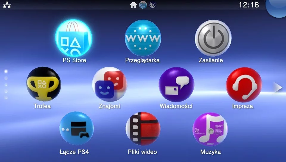 PlayStation TV Menu