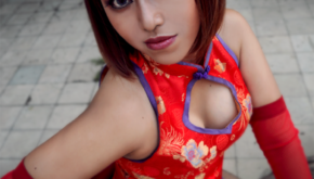 Anna Williams cosplay Tekken 14 dare to fight me by epi corner d6p5xkf
