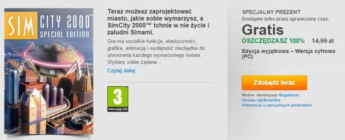 SimCity za darmo