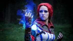 Triss Merigold cosplay - Wiedźmin 3 triss merigold the witcher 2 cosplay by gabardin d6ce01p
