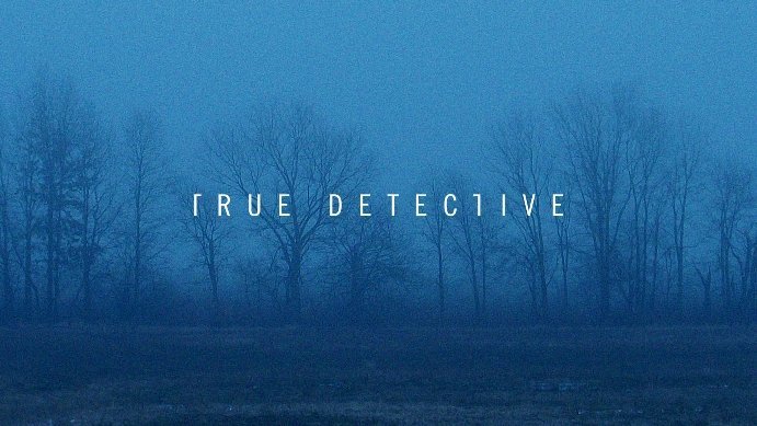 True Detective poster blue