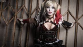 arkham knight harley quinn close up by maisedesigns d7csc21