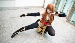 Kasumi cosplay - Dead or Alive 14 kasumi black dead or alive cosplay by k a n a d6kgzn5
