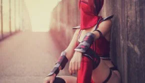 Mortal Kombat cosplay 6 mortal kombat skarlet 02 by beethy d7zezhq