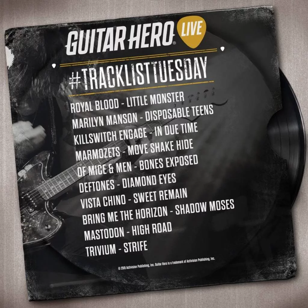 Guitar hero live lista utworow