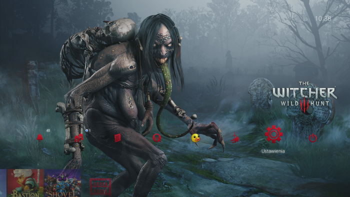 Wiedzmin 3 motyw PS4 monster