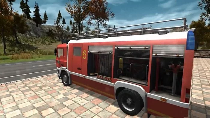 symulator strazy pozarnej