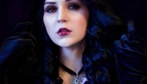 Wiedźmin cosplay 20 yennefer dark side of magic by ver1sa d8ltpzn