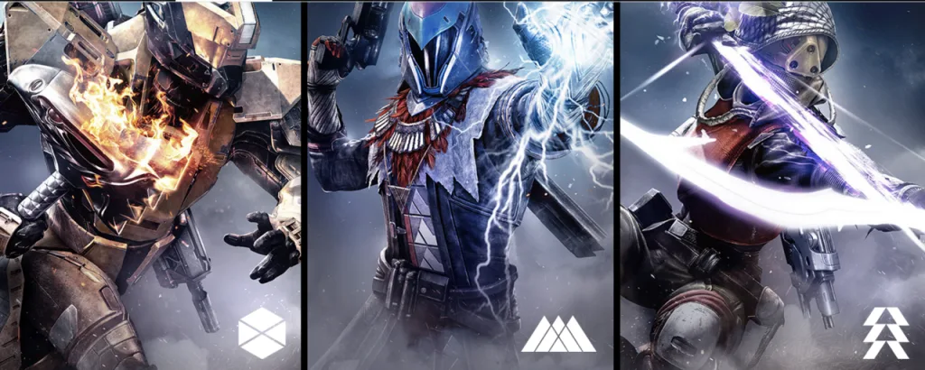 Źródło: www.gamespot.com Klasy Destiny