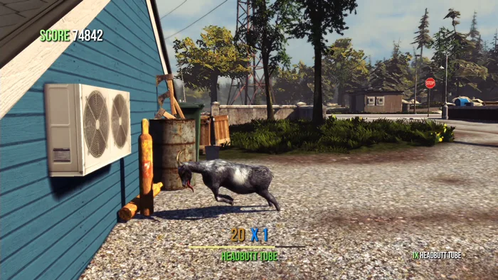 GoatSimulator PS4 Screenshot 01