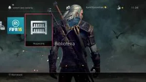 Nowy darmowy motyw do PS4 inspirowany grą Wiedźmin 3: Dziki Gon 4 wiedzmin motyw PS4