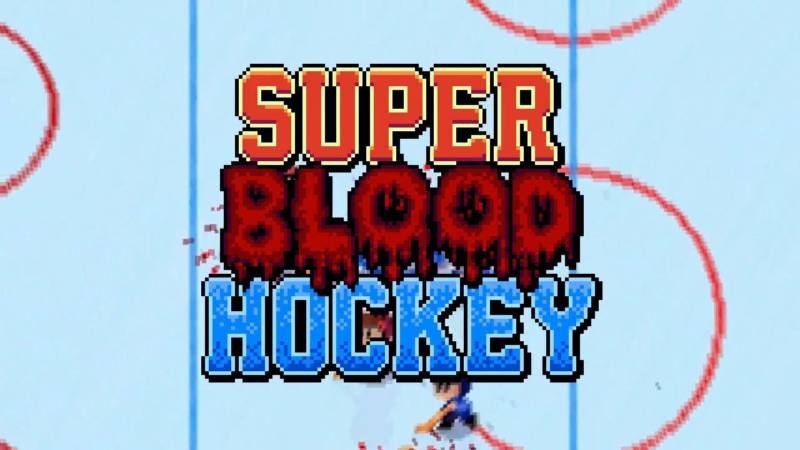 Super Blood Hockey Art