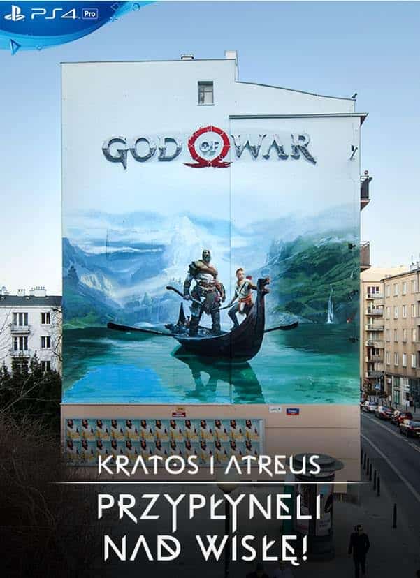 God Of War Mural