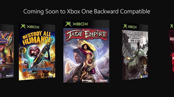 Xbox One wsteczna kompatybilność