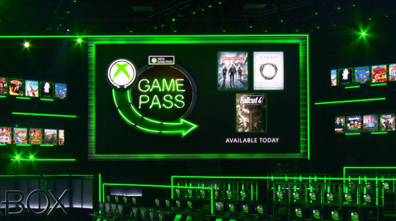 Xbox Game Pass E3 2018
