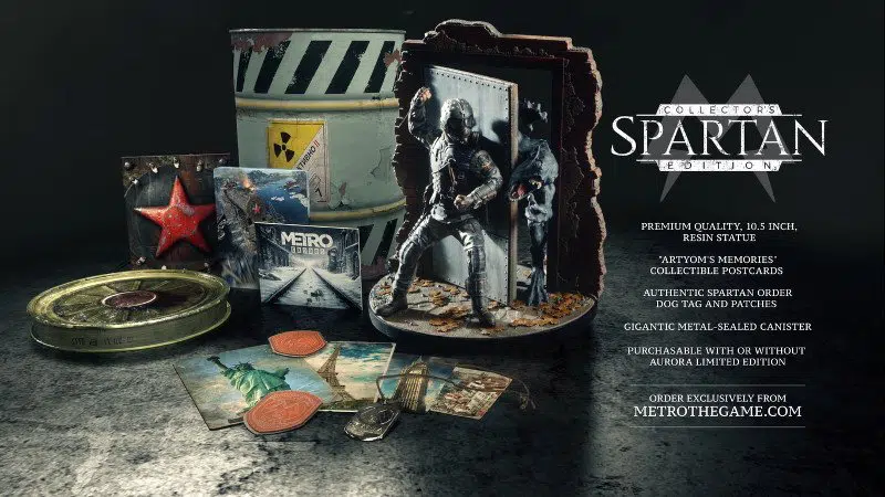 Metro Exodus w bogatym wydaniu kolekcjonerskim Spartan Edition 1 Metro Exodus Edycja Kolekcjonerska