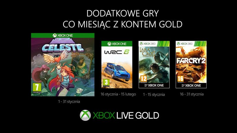 Games Wtih Gold Styczen 2019
