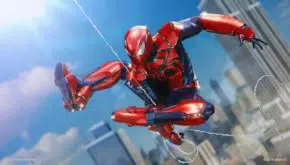 Marvels Spider Man Dlc Silver Lining Kostium Aaron Aikman Spider Armor