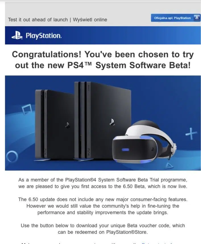 Sony rozpoczęło beta testy oprogramowania 6.50 dla PlayStation 4 2 6.50 Beta