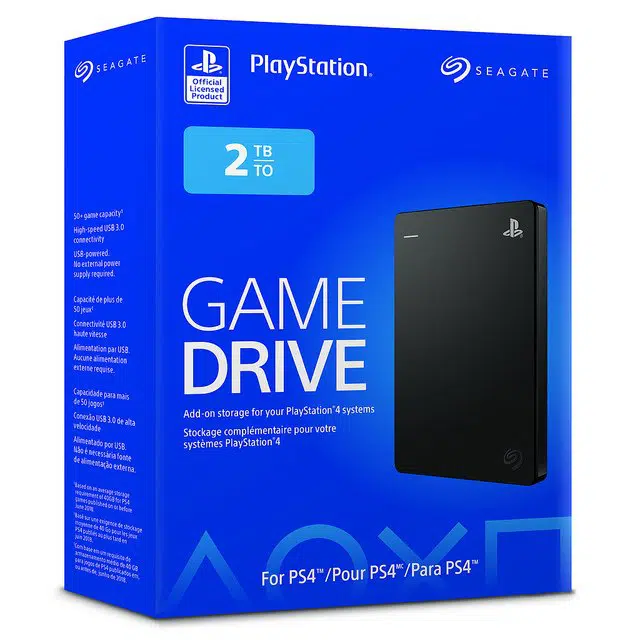 Seagate Game Drive 2tb Pudełko