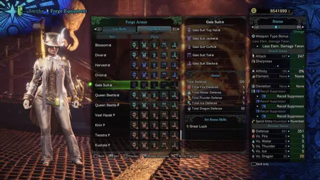 Mhw Appreciation Gala Armor