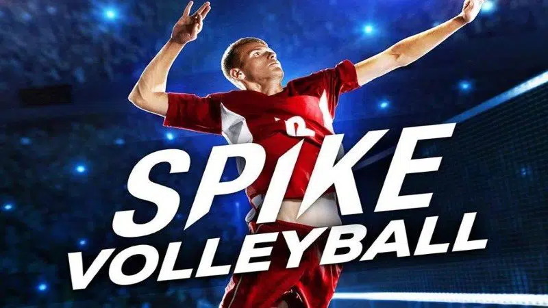 Spike Volleyball Art