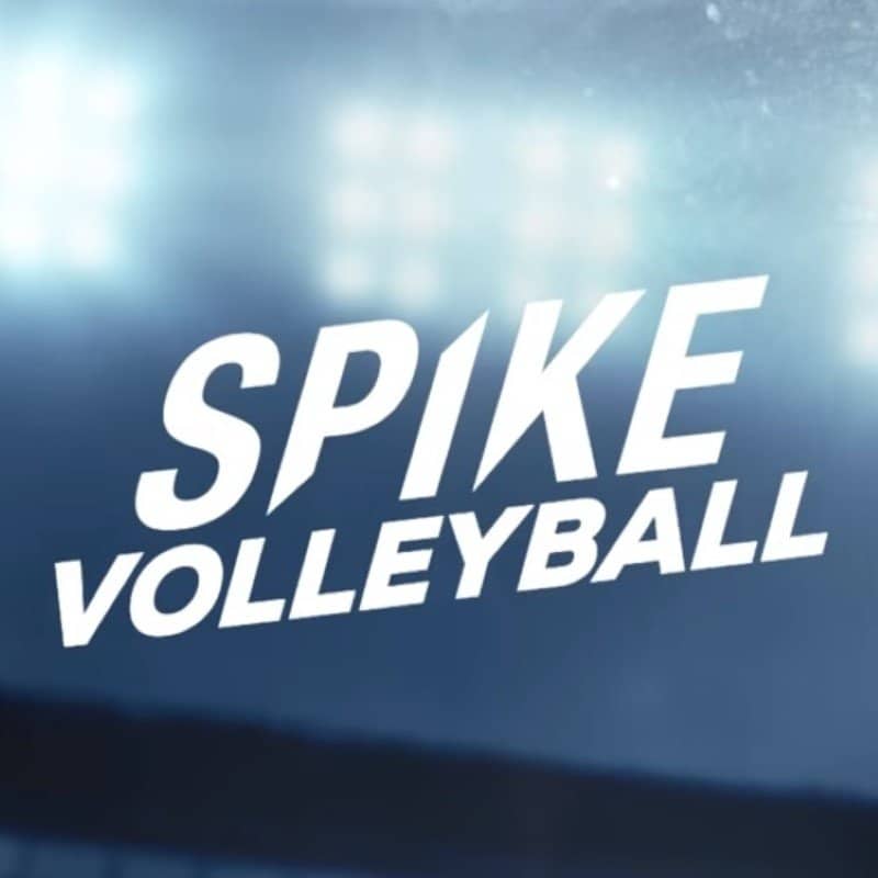 Spike Volleyball Logo