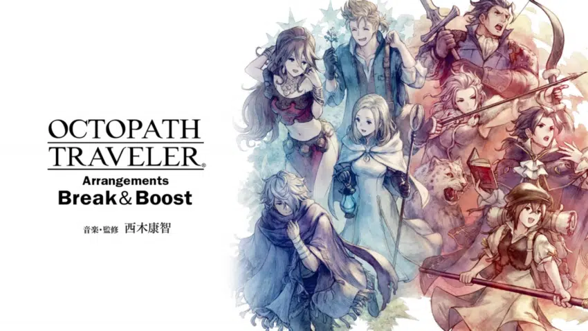 Octopath Traveler Arrangements Break Boost Album Cover