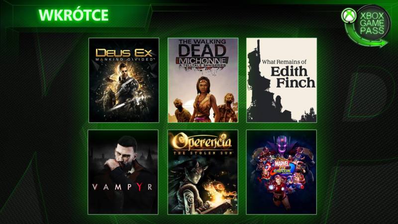 Xbox Game Pass Marzec 2019
