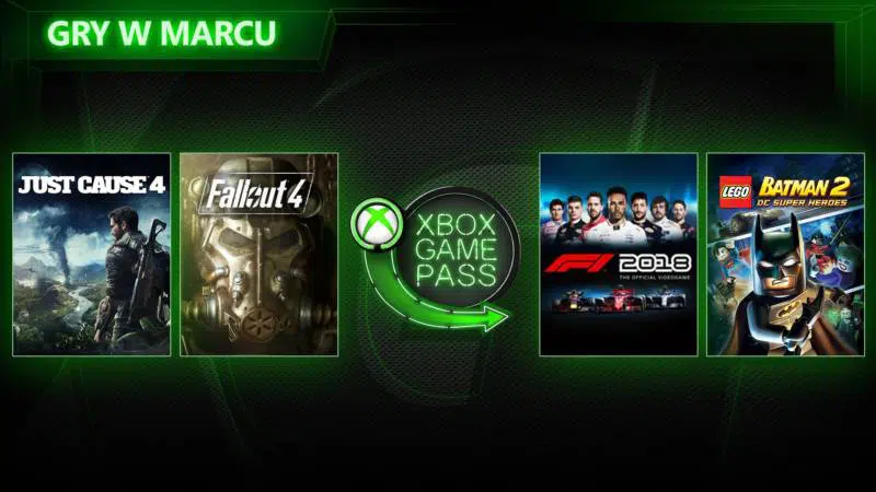 Xbox Game Pass Marzec 2019