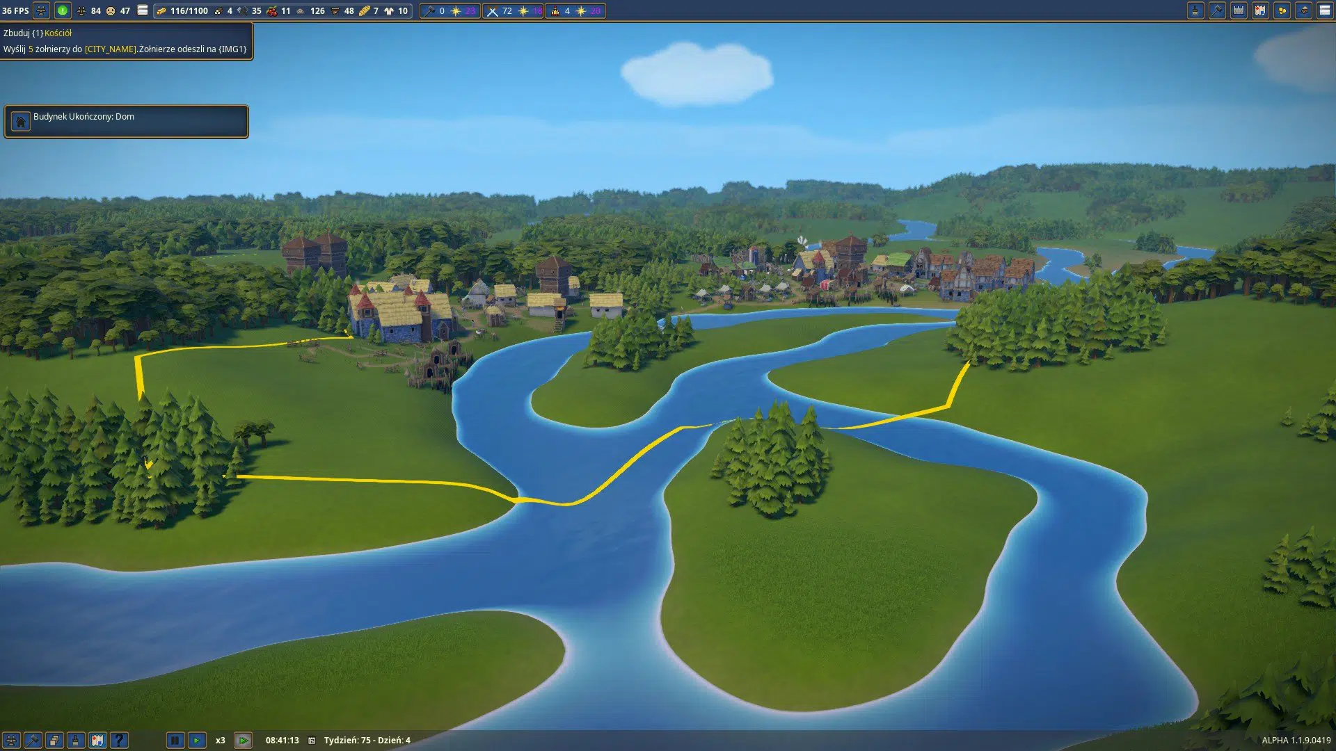 Foundation - testujemy średniowiecznego city buildera 3 Foundation screen 4