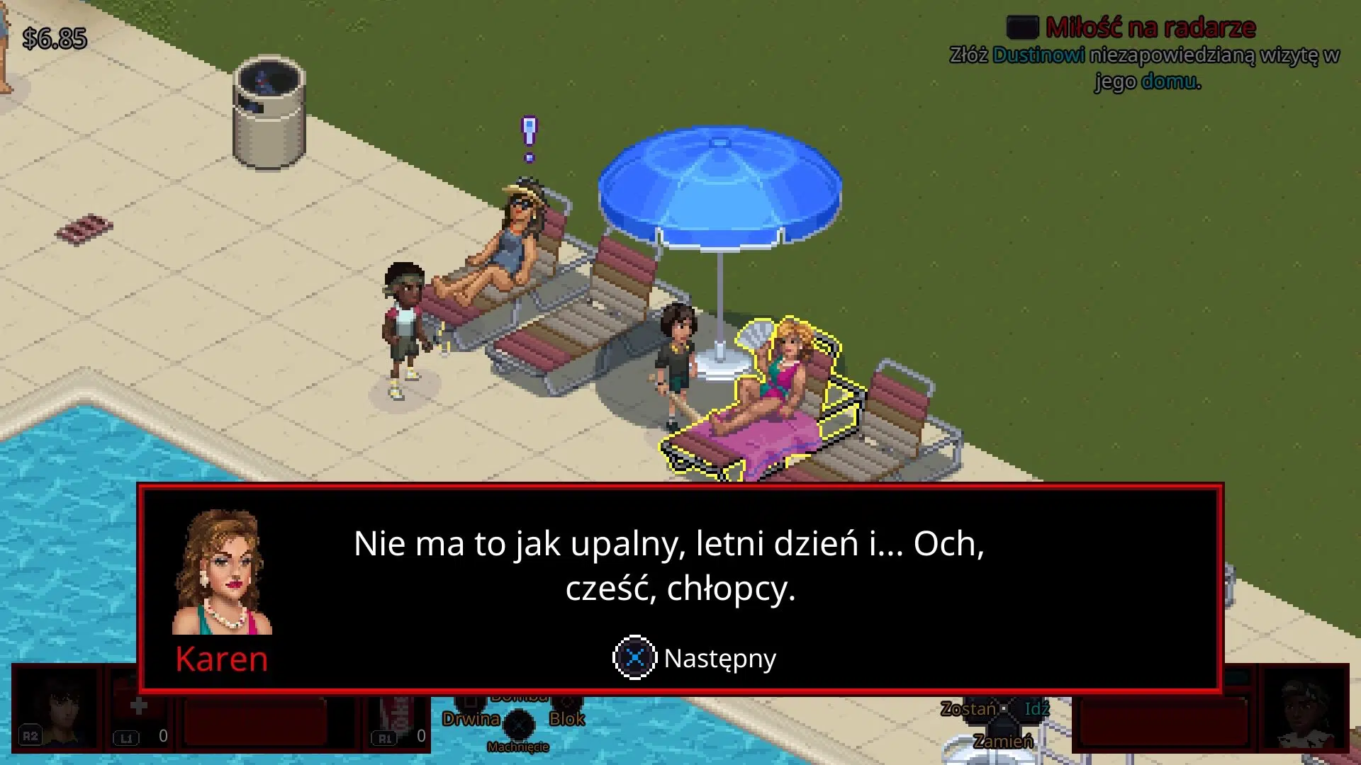 ciekawe o czym myślała pani Karen...