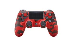 Dualshock4 2 Red Camouflage