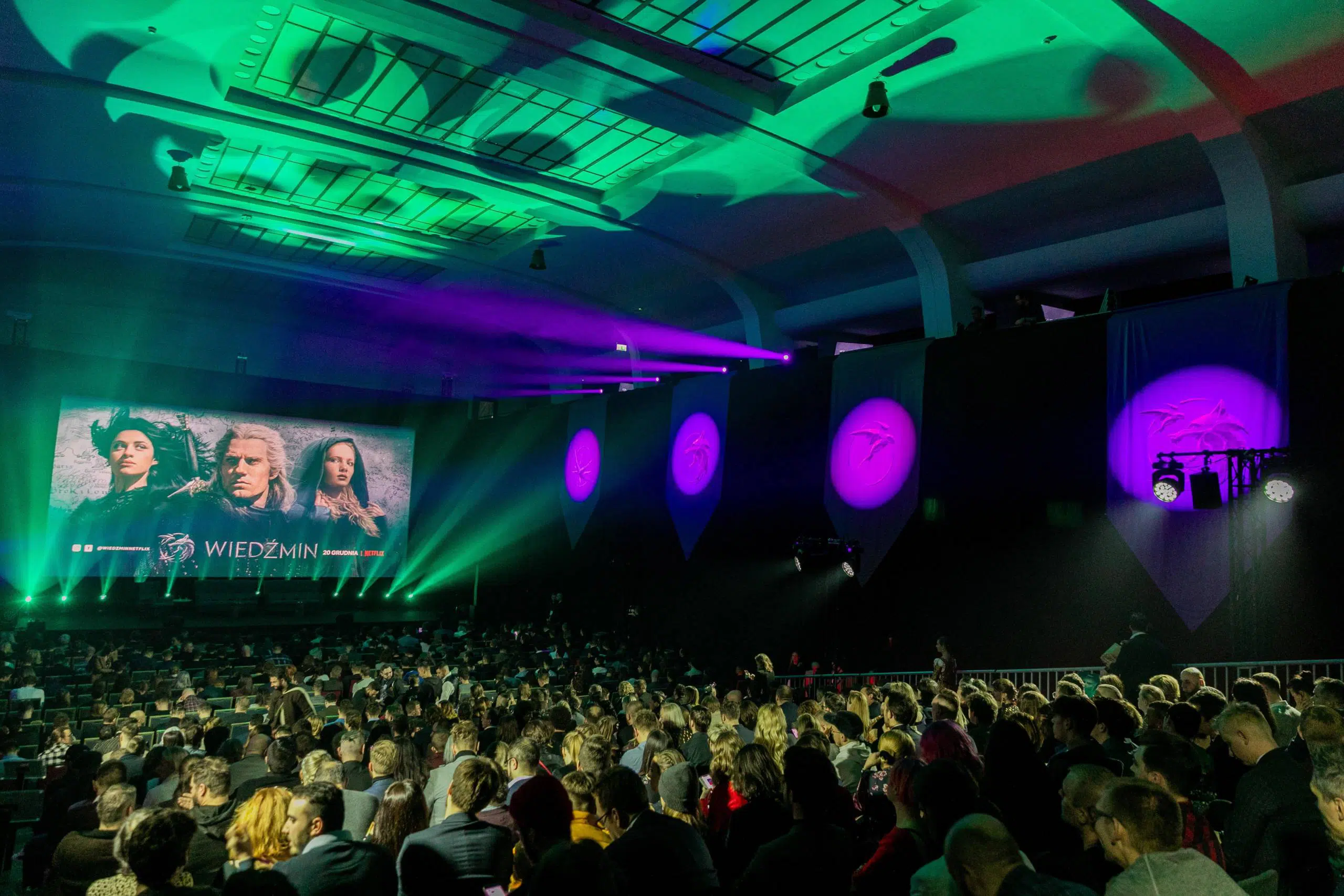 Zobacz zdjęcia z polskiej premiery serialu Wiedźmin 3 The Witcher Warsaw 18 12 2019 Marcin Oliva Soto 2557