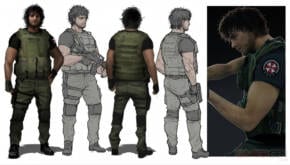 Resident Evil 3 leaked screenshots 21 carlos artwork