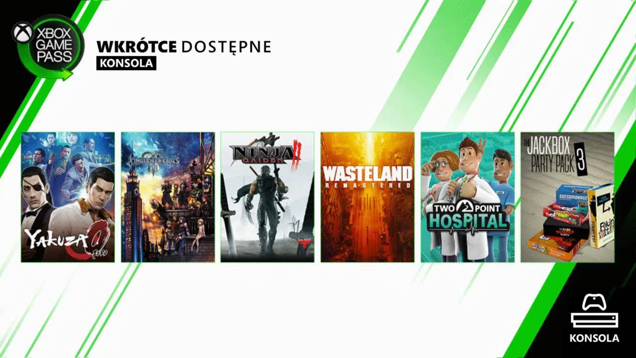 Xbox Game Pass Luty 2020