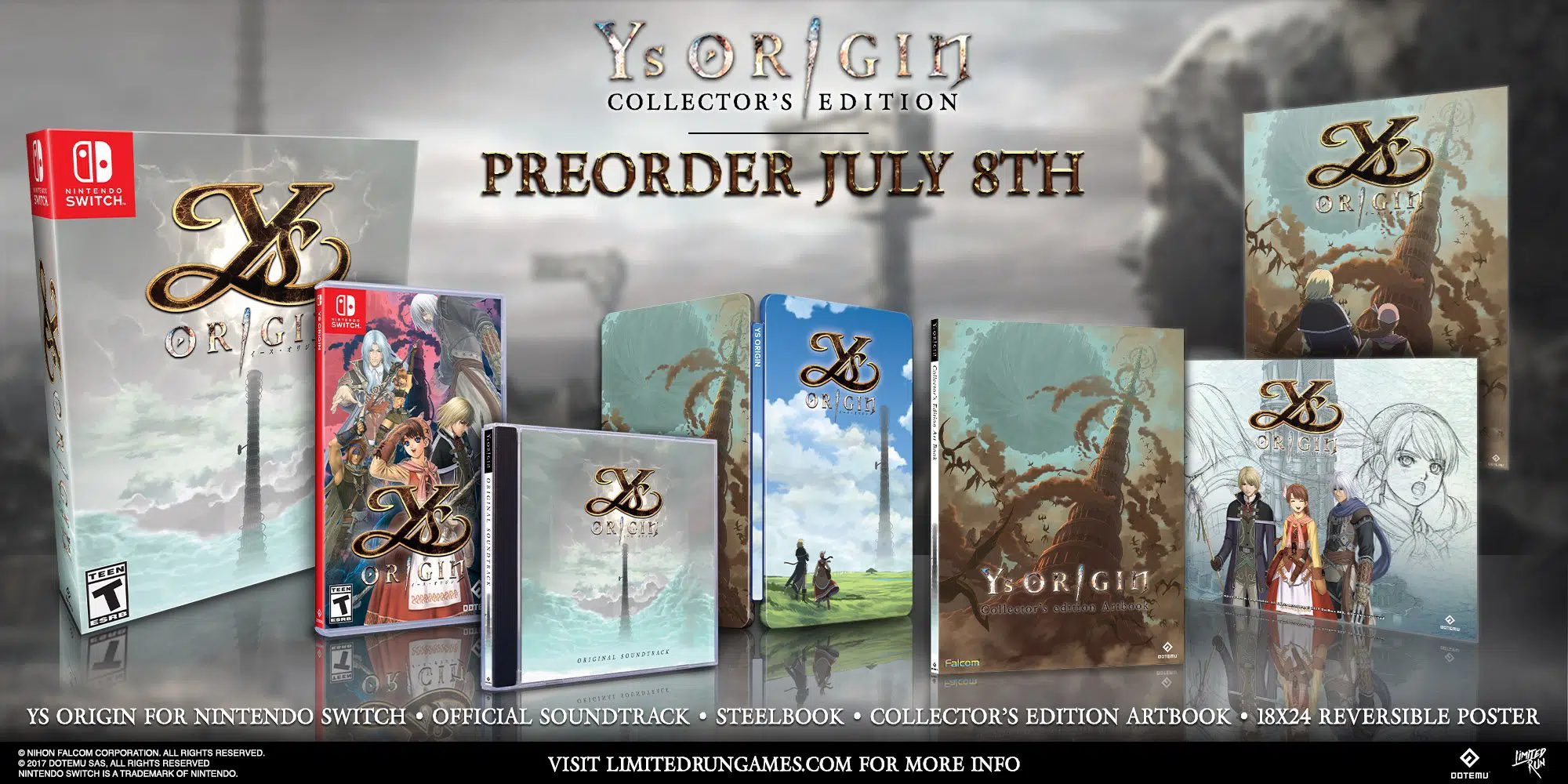 Ys Origin Kolekcjonerka