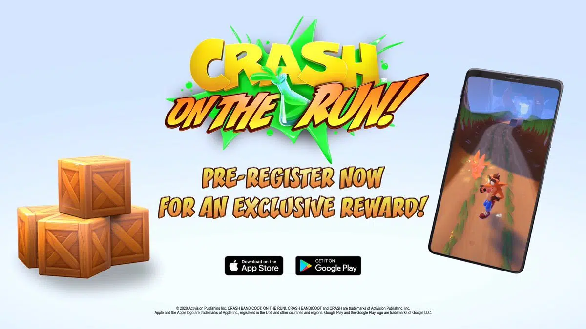 Crash Bandicoot On The Run