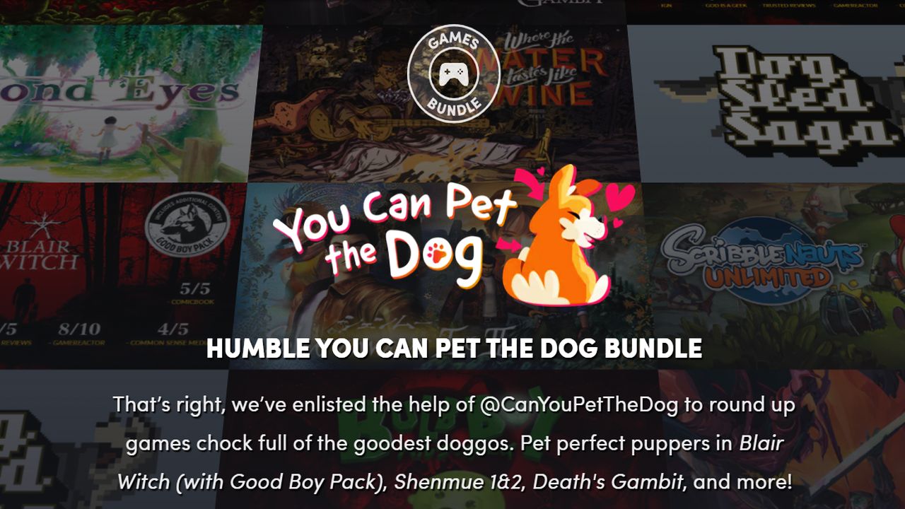 You Can Pet The Dog Humble Bundle