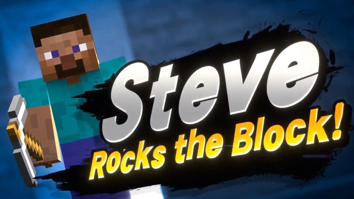 Steve z Minecrafta nową grywalną postacią w Super Smash Bros Ultimate!