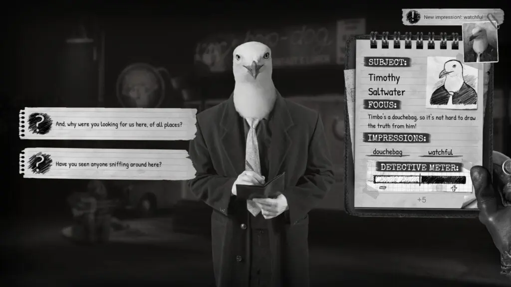 Recenzja Chicken Police. Poulet noir. 4 Chicken Police (4)