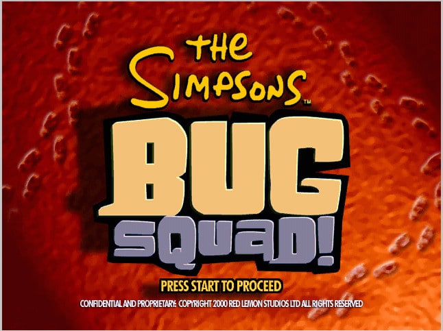 The Simpsons Bug Squad