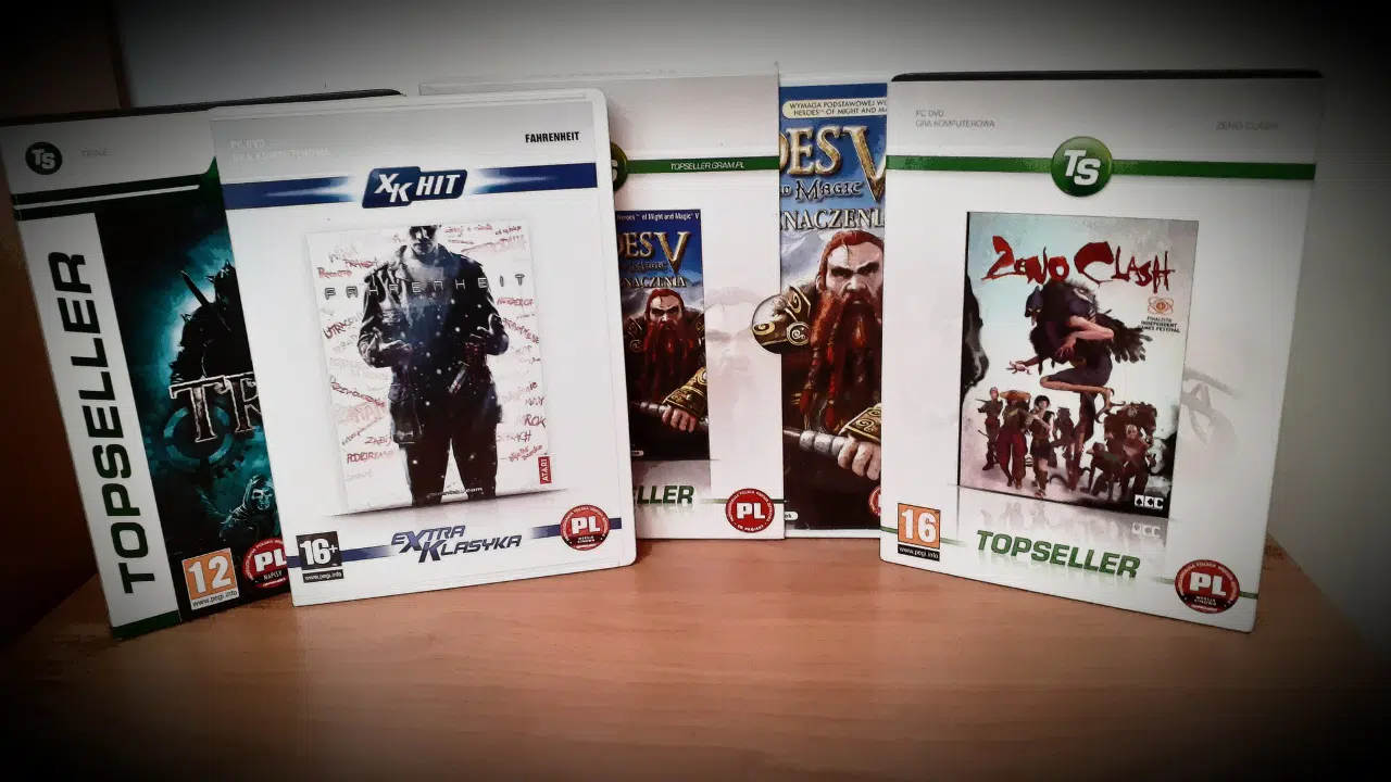 Polskie reedycje gier TopSeller