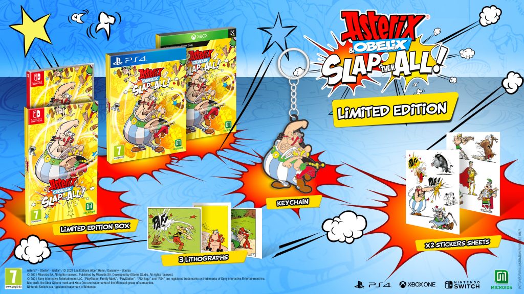Asterix Obelix Slap Them All Limited Edition