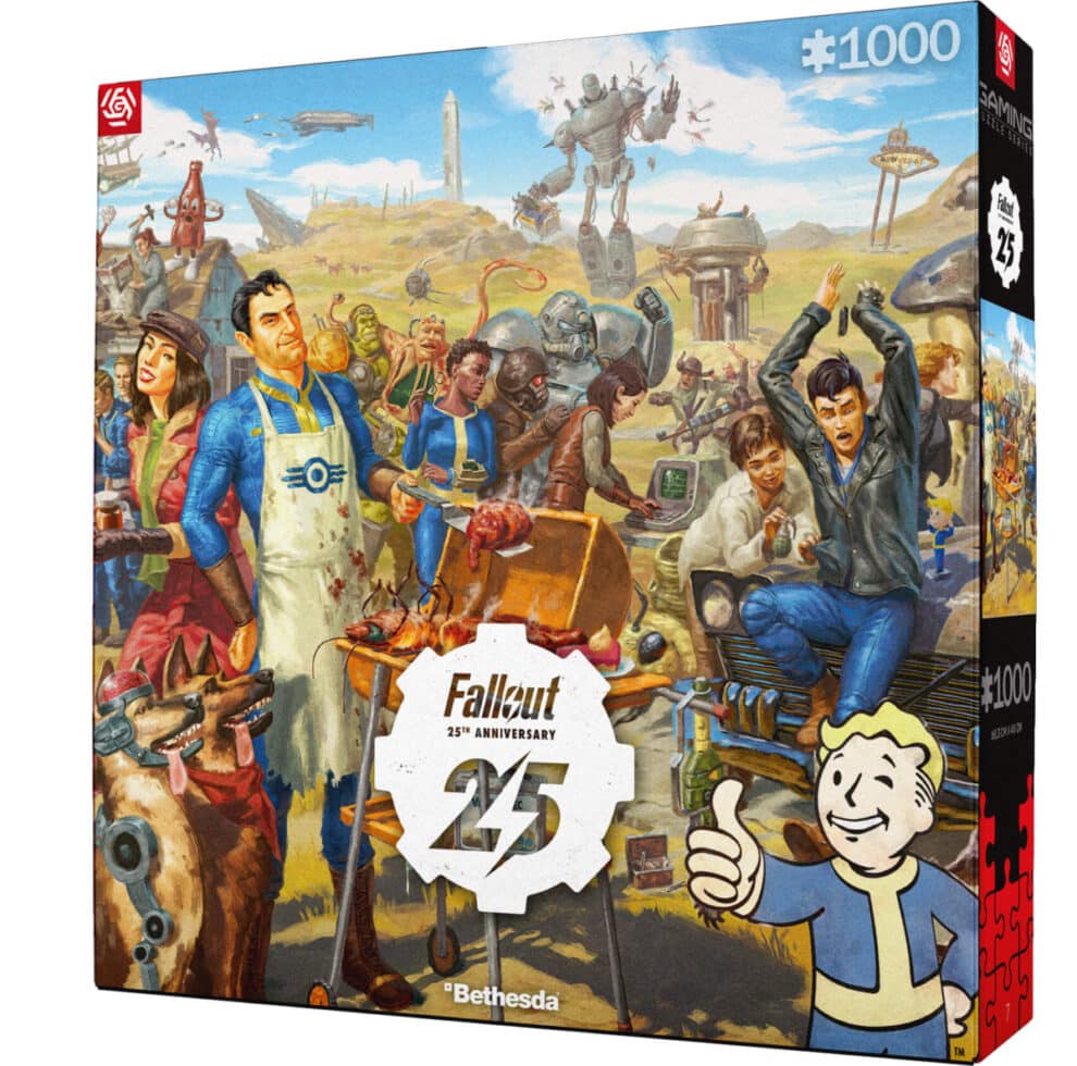 Fallout 25th Anniv Puzzle Box 3d P