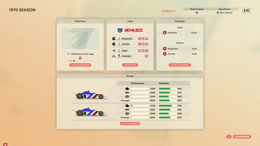 Recenzja Golden Lap – minimalistyczny menadżer wyścigów potrafi wciągnąć na długie godziny 2 Golden Lap (1)