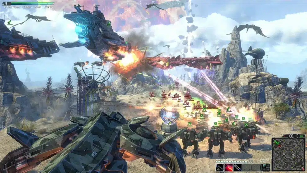 Warshift 2 Screen
