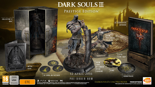 Dark souls 3 prestige edition